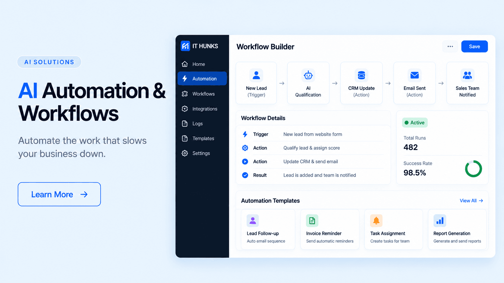 IT HUNKS AI Automation & Workflows